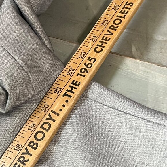 Vintage 80s Circle S Blazer Sport Coat Size 44R Single Breasted Gray Western - Picture 7 of 10